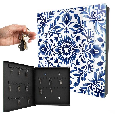Armoire à clés murale Ornement floral