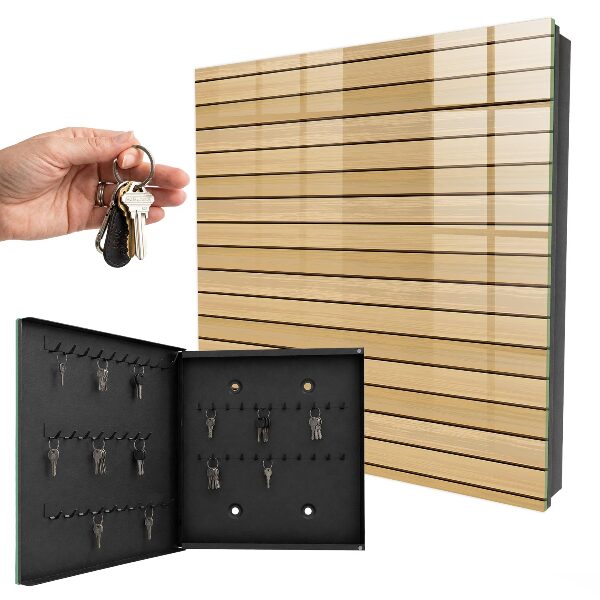 Armoire à clés murale Planches beiges