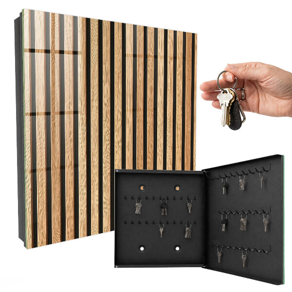 Armoire à clés murale Rayures verticales