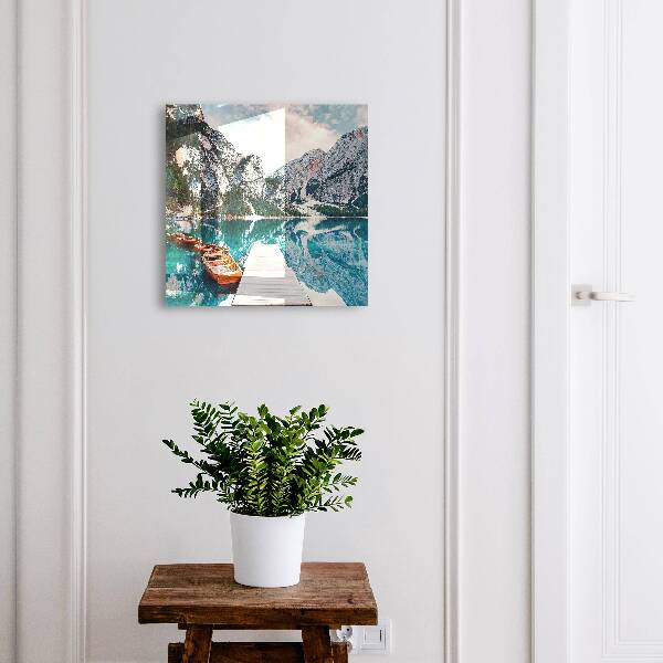 Boîte à clés decorative Paysage de montagne
