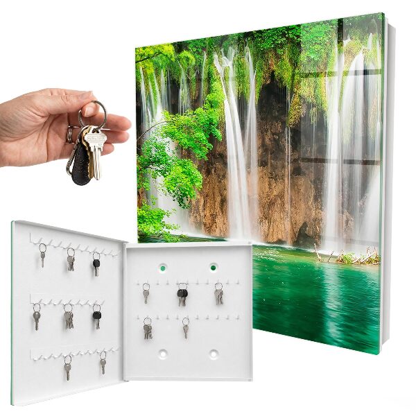 Armoire à clés murale Cascade verte