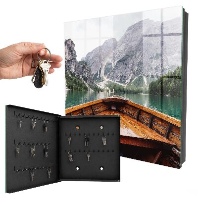Boîte à clés decorative Lac de montagne