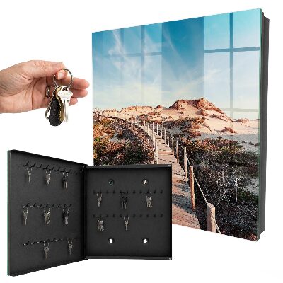 Armoire à clés murale Marcher dans les dunes