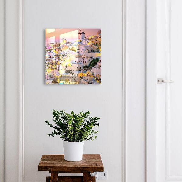 Boîte à clés decorative Paysage grec