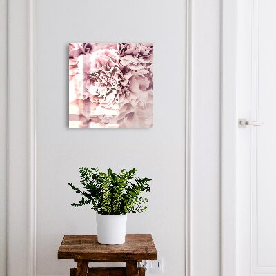 Armoire à clés murale Fleur rose