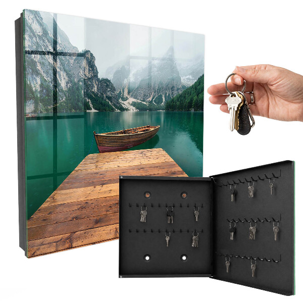 Armoire à clés murale Lac de montagne