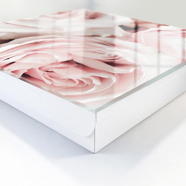 Armoire à clés murale Roses pastel