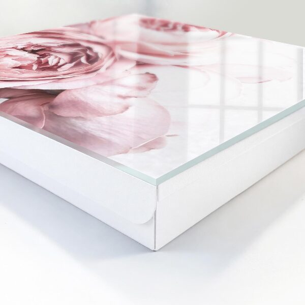 Boîte à clés decorative Beauté rose
