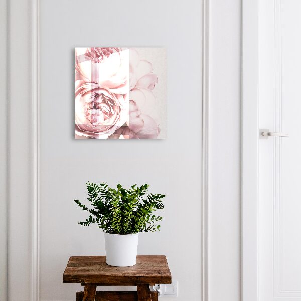 Boîte à clés decorative Beauté rose