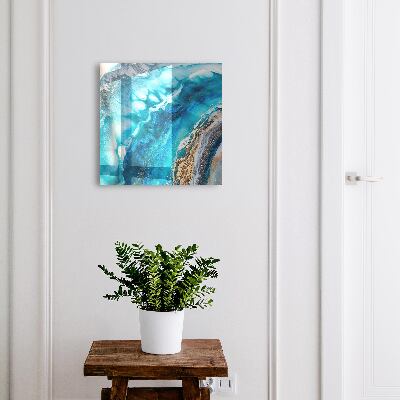Armoire à clés murale Motifs turquoise