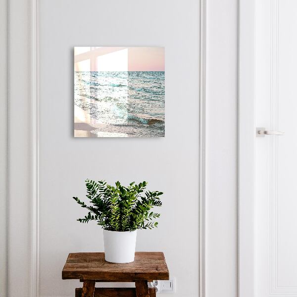 Boîte à clés decorative Vagues de la mer