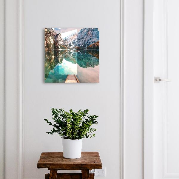 Boîte à clés decorative Paysage de montagne