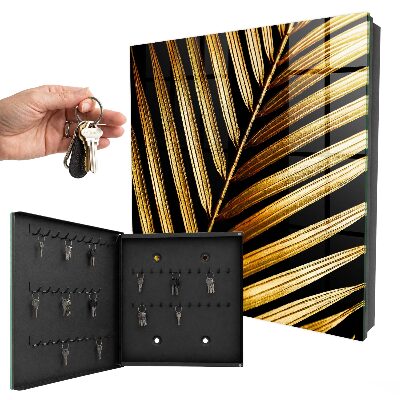Boîte à clés decorative Feuille élégante