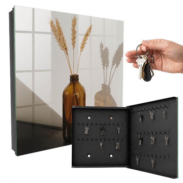 Boîte à clés decorative Une bouteille de céréales pour le petit-déjeuner