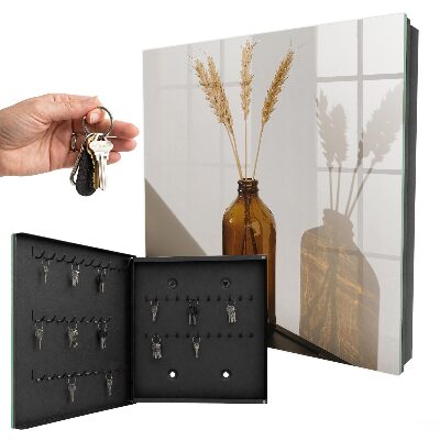 Boîte à clés decorative Une bouteille de céréales pour le petit-déjeuner