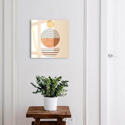 Armoire à clés murale Géométrie rétro