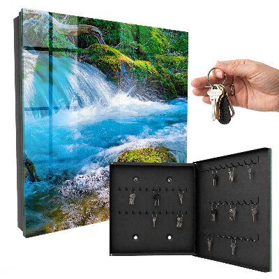 Armoire à clés murale Une rivière calme