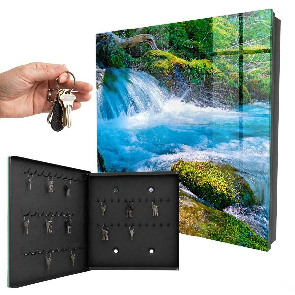 Armoire à clés murale Une rivière calme