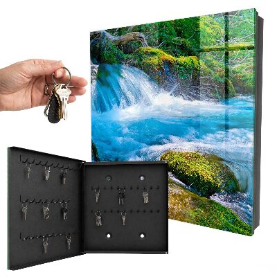 Armoire à clés murale Une rivière calme