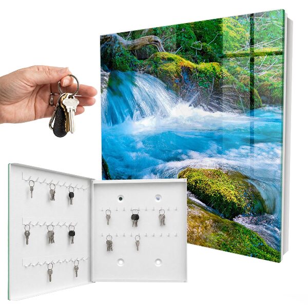 Armoire à clés murale Une rivière calme