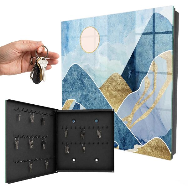 Boîte à clés decorative Paysage de montagne