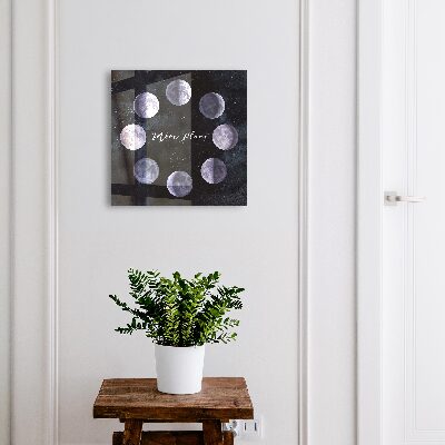 Boîte à clés decorative Phases de la lune