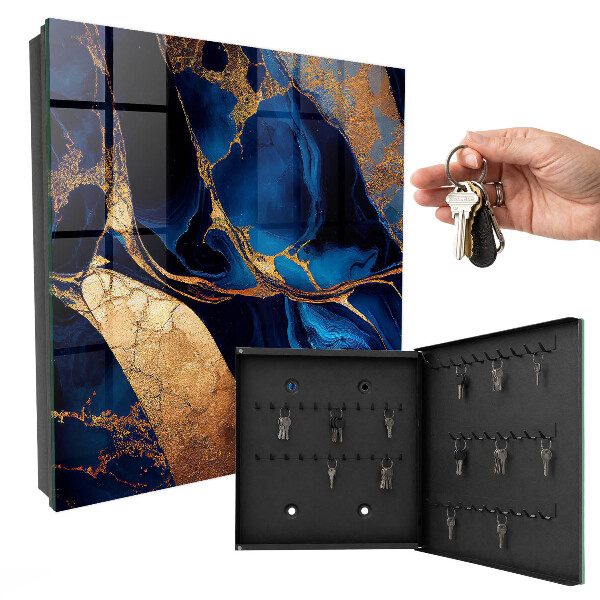 Armoire à clés murale Marbre de nuit