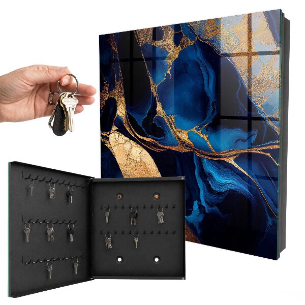 Armoire à clés murale Marbre de nuit