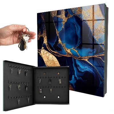 Armoire à clés murale Marbre de nuit