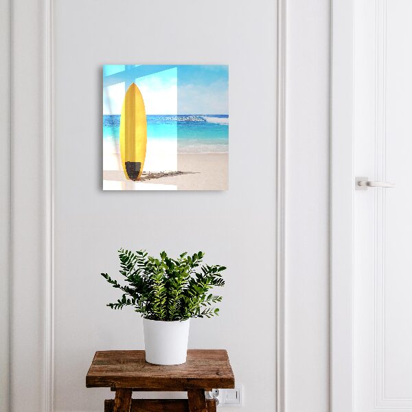 Armoire à clés murale Un paradis pour les surfeurs