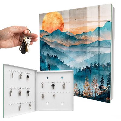 Armoire à clés murale Montagnes de l'Ouest