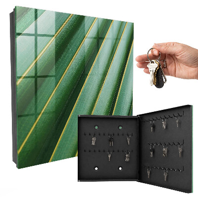 Armoire à clés murale Motif de feuilles