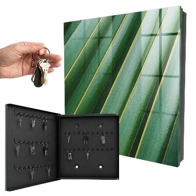 Armoire à clés murale Motif de feuilles
