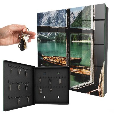 Boîte à clés decorative Lac de montagne