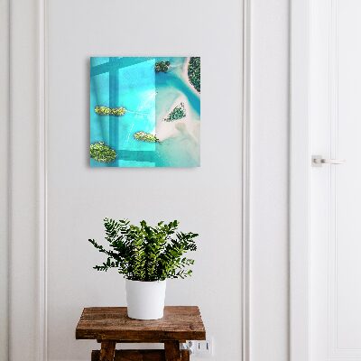 Boîte à clés decorative Plages exotiques