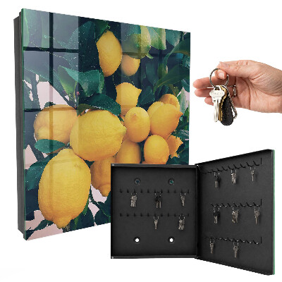 Boîte à clés decorative Feuilles vertes