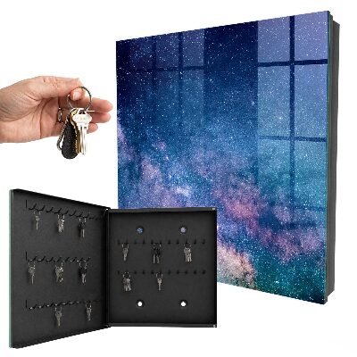 Armoire à clés murale Nuit spatiale