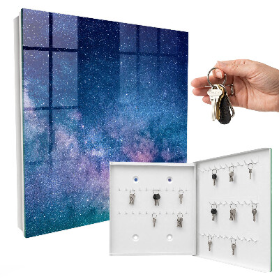 Armoire à clés murale Nuit spatiale