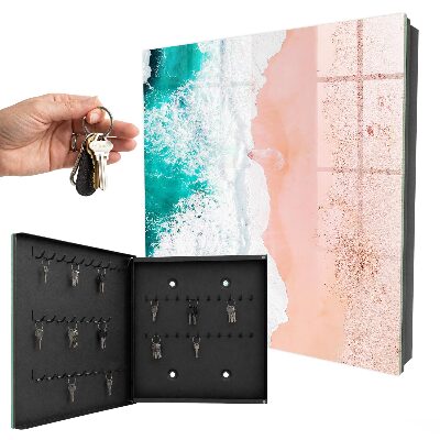 Armoire à clés murale Océan et plage