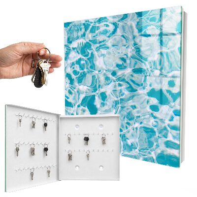 Boîte à clés decorative Tourbillons d'eau