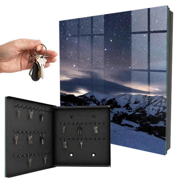 Boîte à clés decorative Montagnes de la Nuit