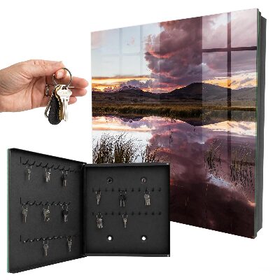 Armoire à clés murale Montagnes de l'Ouest