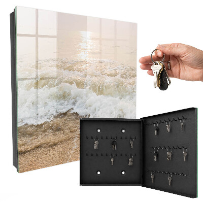 Armoire à clés murale Vague de mer