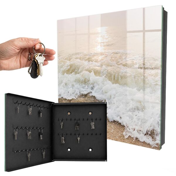 Armoire à clés murale Vague de mer