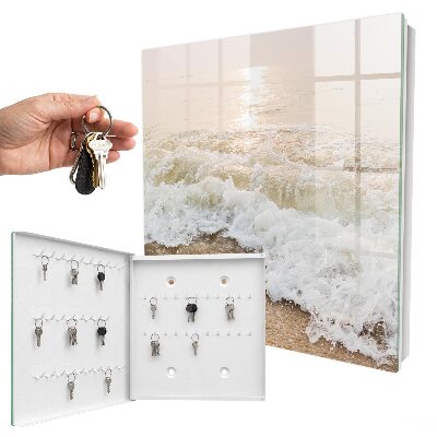Armoire à clés murale Vague de mer