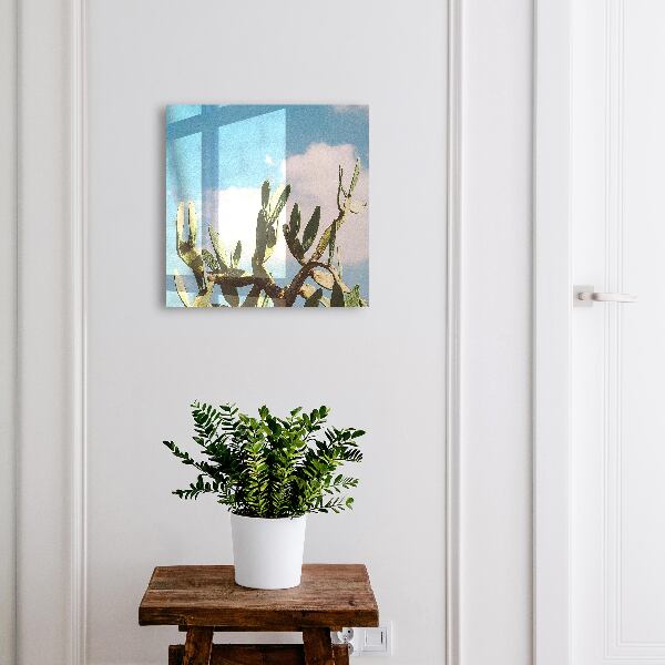 Boîte à clés decorative Cactus vert