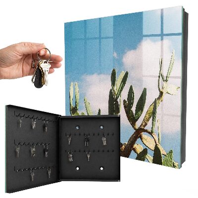 Boîte à clés decorative Cactus vert