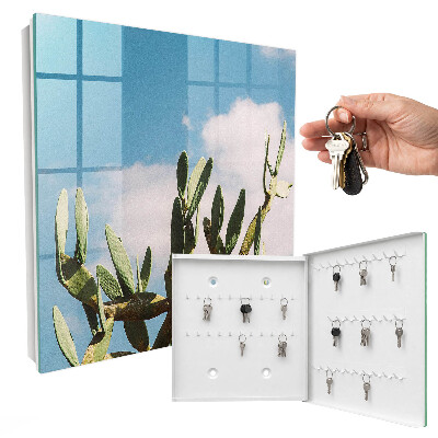 Boîte à clés decorative Cactus vert