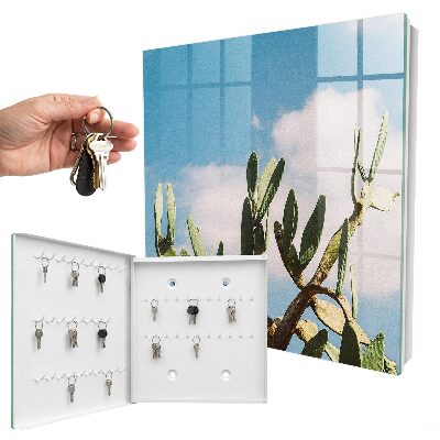 Boîte à clés decorative Cactus vert