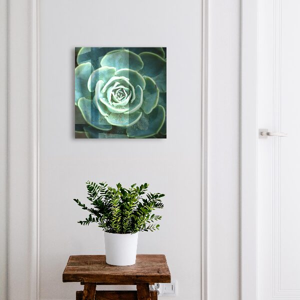 Boîte à clés decorative Rosette verte